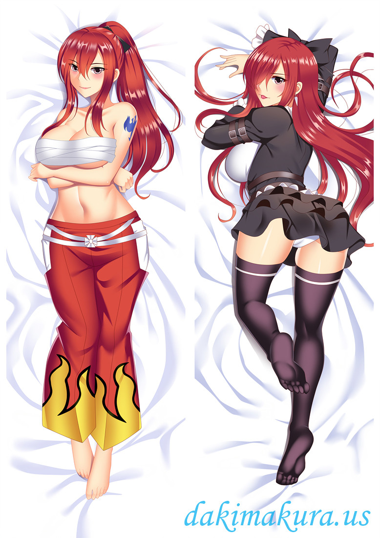 Erza Scarlet - Fairy Tail Hugging body anime cuddle pillowcovers